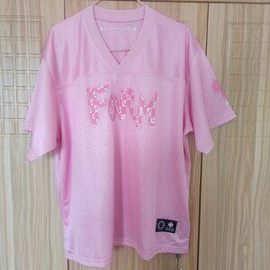 Chrome Hearts Pink Jersey Shirt